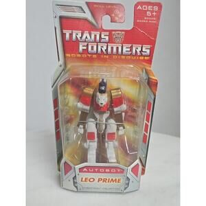 Hasbro TRANSFORMERS AUTOBOT LEO PRIME "ROBOTS IN DISGUISE" CYBERTON Optimus